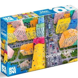 Puzzle Roovi Colorido Kiev de 1000 piezas 79367