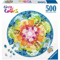 Puzzle Ravensburger Circulo de colores, Copa de helado 500 piezas 173488
