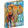 Puzzle Enjoy puzzle de 1000 piezas Elefante colorido 1413