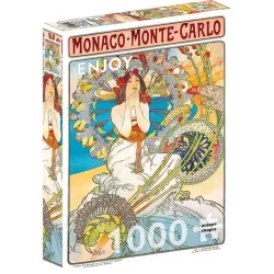 Puzzle Enjoy puzzle de 1000 piezas Alfons Mucha: Mónaco Monte Carlo 1560