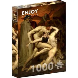 Puzzle Enjoy puzzle de 1000 piezas William Bouguereau: Dante y Virgilio 1563
