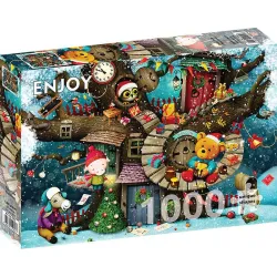 Puzzle Enjoy puzzle de 1000 piezas Navidad de cuento de hadas 1955