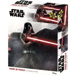 Puzzle Prime3D lenticular Star Wars Darth Vader pose pelea 500 piezas