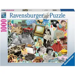 Puzzle Ravensburger Década de los 50 de 1000 piezas 173877