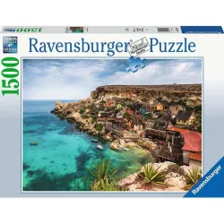 Puzzle Ravensburger Pueblo de Popeye, Malta 1500 piezas 174362