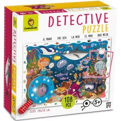 Puzzle Ludattica Baby Detective 108 piezas El Mar