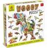 Puzzle Ludattica Woody puzzle 48 piezas Dinosaurios