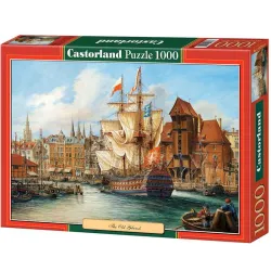 Puzzle Castorland Polonia: Viejo Gdansk de 1000 piezas C-102914