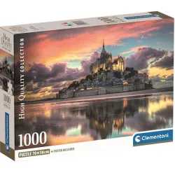 Puzzle Clementoni Monte Saint Michel 1000 piezas 39769