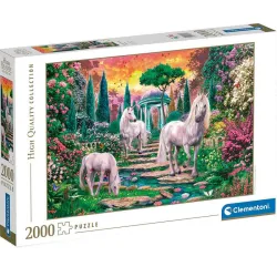 Puzzle Clementoni Jardín de Unicornios 2000 piezas 32575