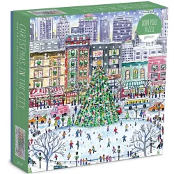 Puzzle Galison Christmas in the City de 1000 piezas
