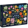 Puzzle Galison Edible Flowers de 1000 piezas