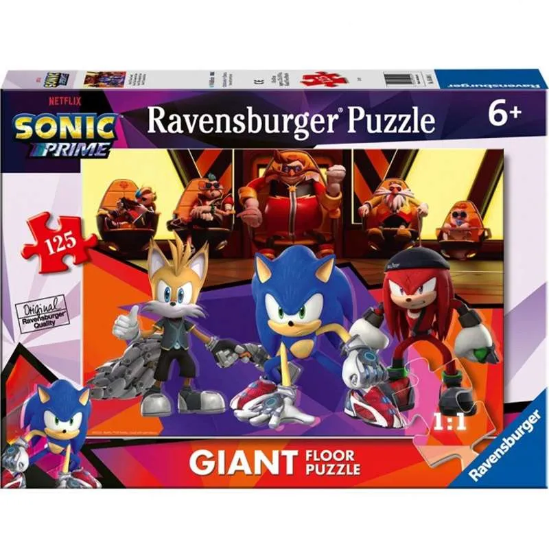 Puzzle Ravensburger Giant Floor Sonic 125 piezas 056941