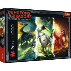 Puzzle Trefl Dragones y Mazmorras - Honor entre ladrones de 1000 piezas 10763
