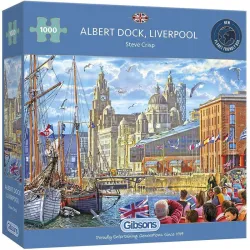 Puzzle Gibsons Muelle Albert, Liverpool de 1000 piezas G6298