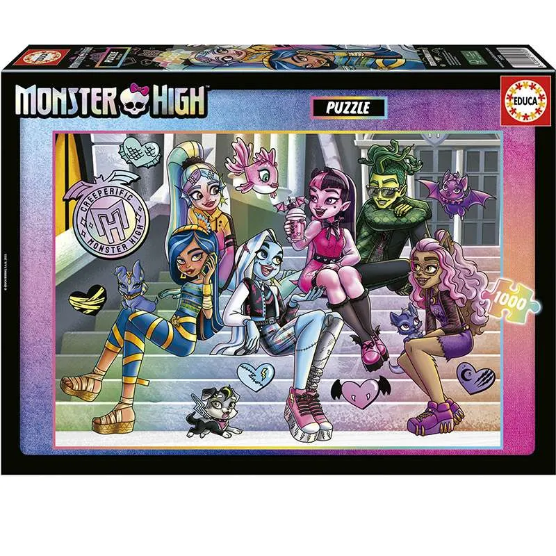 Educa puzzle Monster High de 1000 Piezas 19703