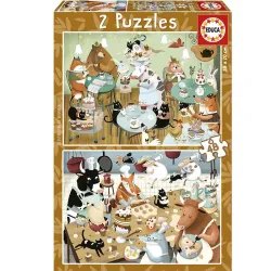 Educa puzzle Cuentos del bosque 2x48 piezas 19687
