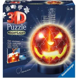 Puzzle Ravensburger 3D Noche de Calabaza de 72 Piezas