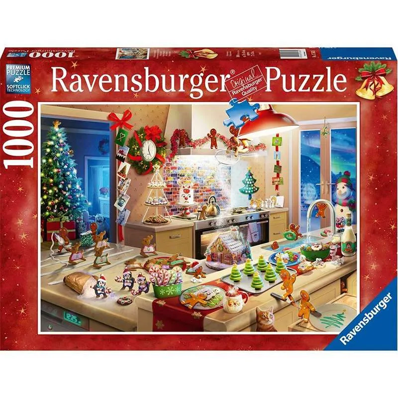 Puzzle Ravensburger Recreo navideño de 1000 piezas 175635