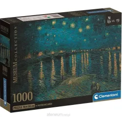 Puzzle Clementoni Noche Estrellada en el Ródano 1000 piezas 39789