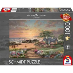 Puzzle Schmidt Cabaña junto al mar de 1000 piezas 57368