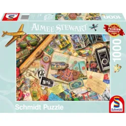 Puzzle Schmidt Recuerdos de viaje de 1000 piezas 57581