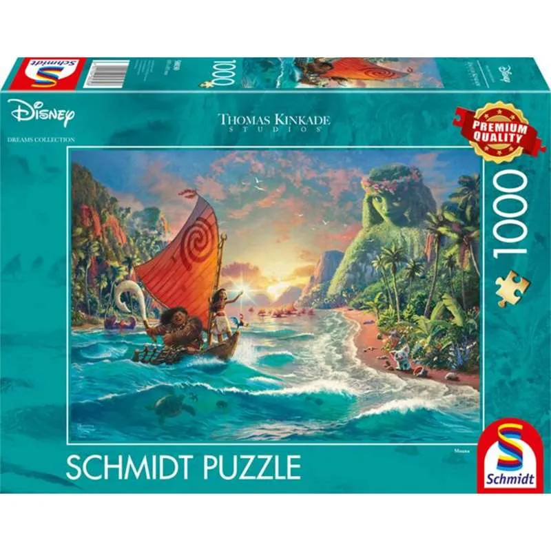 Puzzle Schmidt Vaiana de 1000 piezas 58030