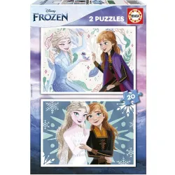Educa puzzle Frozen 2x20 piezas 19736