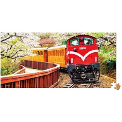 Puzzle Pintoo Forest Train in Alishan National Park de 253 piezas P1172