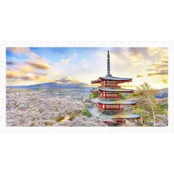 Puzzle Pintoo Santuario Fuji Sengen, Japón de 800 piezas H2016