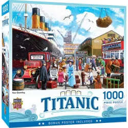 Puzzle MasterPieces Embarque en el Titanic de 1000 piezas 60346