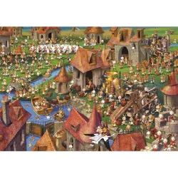 Puzzle Grafika ¡Conejos! de 1000 piezas