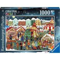 Puzzle Ravensburger Mercadillo de Navidad 1000 piezas 175468