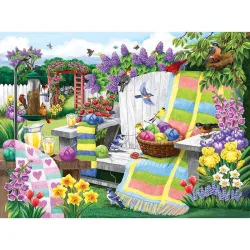 Puzzle SunsOut Los muchos colores de la primavera de 1000 piezas 62948