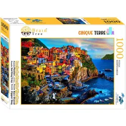 Puzzle Brain Tree Cinque Terre de 1000 piezas