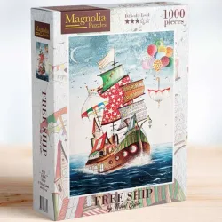 Puzzle Magnolia Viaje Gratis 1013 de 1000 piezas