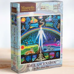 Puzzle Magnolia Ascensión del alma 2103 de 1023 piezas