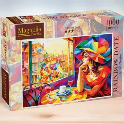 Puzzle Magnolia Cita del arco iris 8608 de 1000 piezas