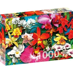 Puzzle Enjoy puzzle Selva de orquídeas de 1000 piezas 2033