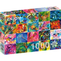 Puzzle Enjoy puzzle Magia Animal de 1000 piezas 2043
