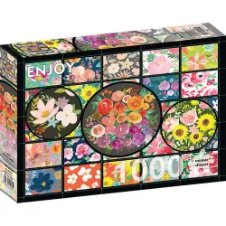 Puzzle Enjoy puzzle Jardín de flores de Lacy de 1000 piezas 2045