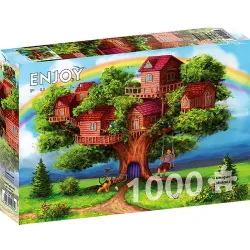 Puzzle Enjoy puzzle Casas del árbol de 1000 piezas 2053