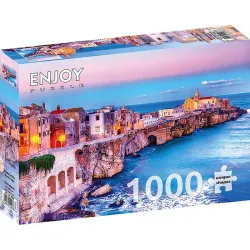 Puzzle Enjoy puzzle Vieste en las rocas, Italia de 1000 piezas 2086