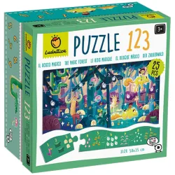 Puzzle Ludattica 123 El Bosque 25 piezas