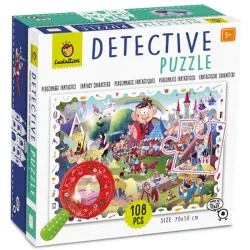 Puzzle Ludattica Detective Personajes Fantásticos de 108 piezas