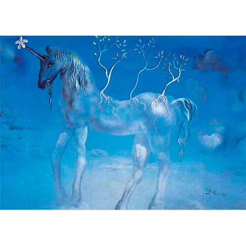 Puzzle Ricordi El unicornio alegre (Dalí) de 1000 piezas 2801N24003