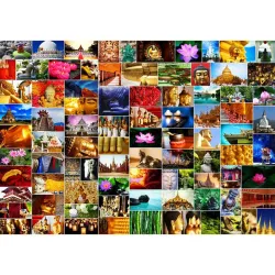 Puzzle Grafika Collage Zen de 1500 piezas