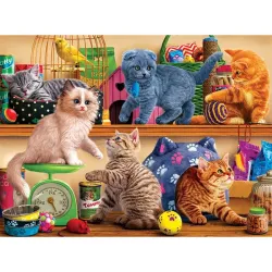 Puzzle SunsOut Gatitos en tienda de mascotas de 1000 piezas 42957