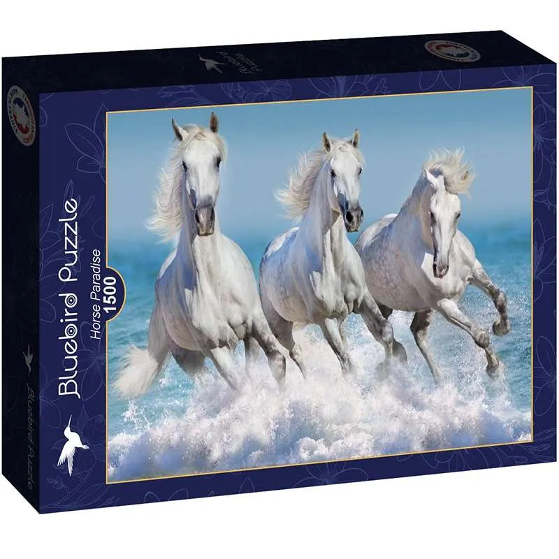Bluebird Puzzle Paraíso de los caballos de 1500 piezas 90284