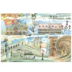 Puzzle Goccioline Venecia de 1080 piezas
